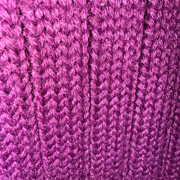 Vintage April Cornell Sweater With Crochet Floral Details Wool Blend Medium - Picture 5 of 12